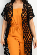 Charger l'image dans la galerie, Kimono à franges ouvert sur le devant au crochet