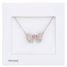 Charger l'image dans la galerie, Collier en métal avec nœud en strass