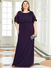 Charger l'image dans la galerie, Robes élégantes Robes De soirée grande taille simples en mousseline De soie Maxi longueur au sol jamais jolie 2023 robes De soirée sirène pour les femmes robes De Gala