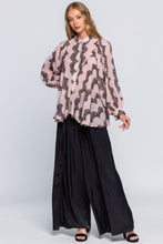Load image into Gallery viewer, See Through Shirt With Lace Detail
