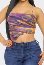 Charger l&#39;image dans la galerie, Mesh Print Top

