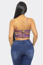 Charger l&#39;image dans la galerie, Mesh Print Top
