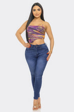 Charger l&#39;image dans la galerie, Mesh Print Top
