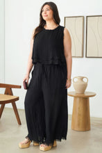 Charger l&#39;image dans la galerie, Haut Boho Sans Manches à Ourlet Effiloché de Grande Taille
