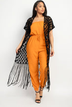 Charger l&#39;image dans la galerie, Kimono à franges ouvert sur le devant au crochet
