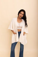 Load image into Gallery viewer, Relax &amp; Chill Summer Nights Boucle Cardigan
