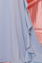 Load image into Gallery viewer, Ruffle Drapped Tail Plus Size Maxi Dress
