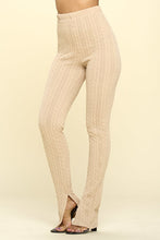 Charger l&#39;image dans la galerie, Legging taille haute en tricot
