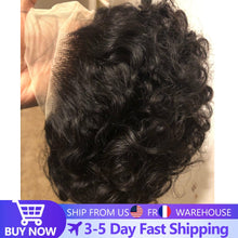 Load image into Gallery viewer, Pixie Cut Wig 99J Color Lace Wig Spring curl Short Bob Human Hair Wig For Women Natural Black Color Blonde Jarin Hair Cheap Wig
