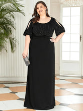 Charger l&#39;image dans la galerie, Robes élégantes Robes De soirée grande taille simples en mousseline De soie Maxi longueur au sol jamais jolie 2023 robes De soirée sirène pour les femmes robes De Gala 
